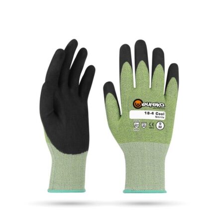 Eureka 18-4CNI Cut-Resistant Work Gloves – A5 Protection with High Dexterity for Industrial Use